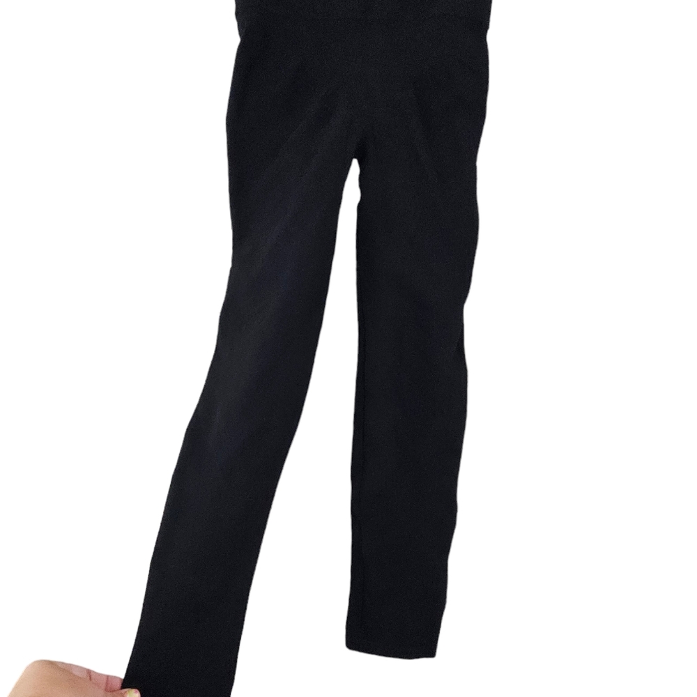 Spanx Look At Me Seamless Solid Black Leggings - image 3